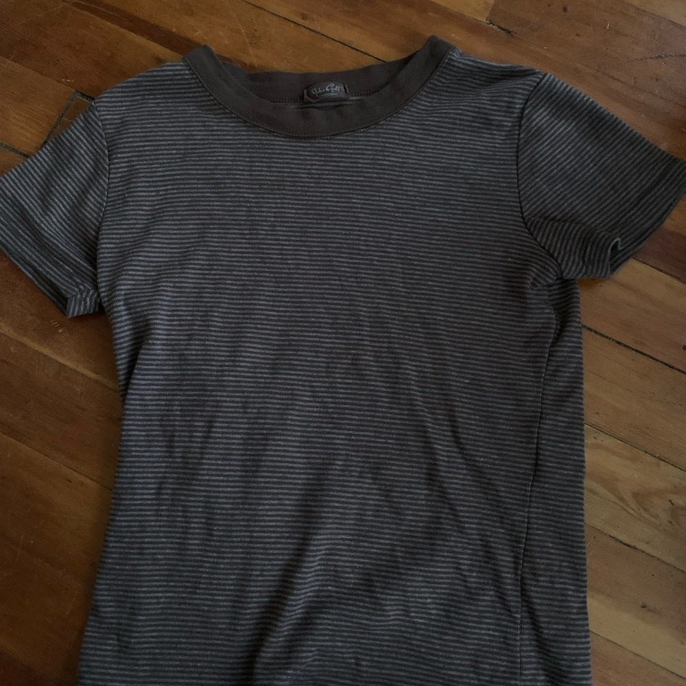 Brown John galt tee shirt